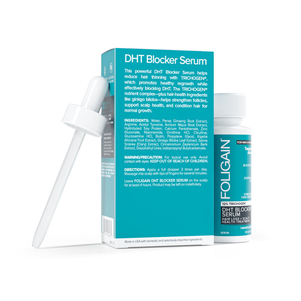 FOLIGAIN Haarwuchs-DHT-Blocker-Serum mit 12 % Trichogen®