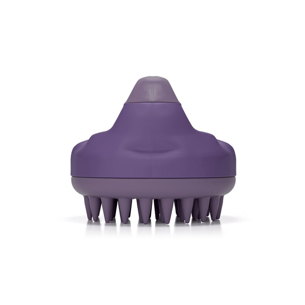 FOLIGAIN Kopfhauttherapie Peeling & Massager in Lila
