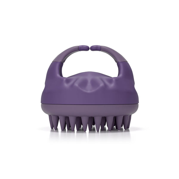 FOLIGAIN Kopfhauttherapie Peeling & Massager in Lila