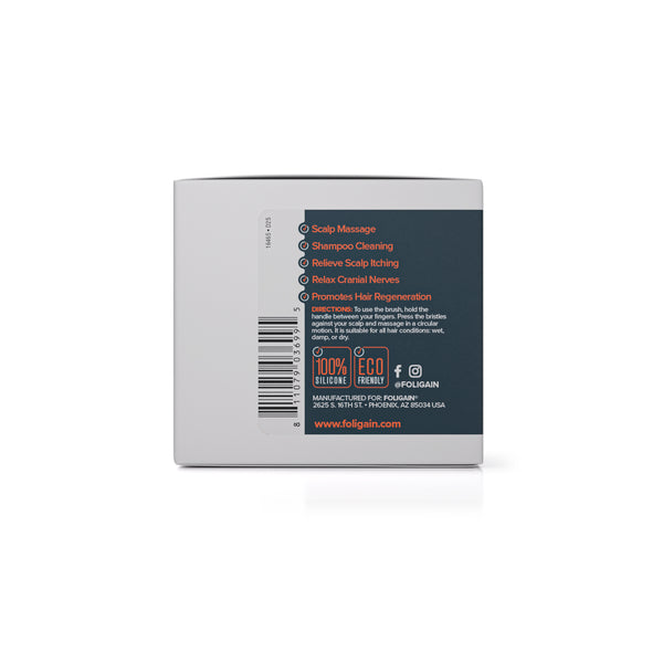 FOLIGAIN Kopfhauttherapie Peeling & Massager in Schwarz