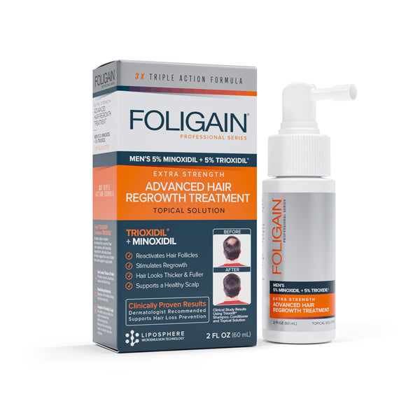 FOLIGAIN Advanced Haarwuchs für Männer Minoxidil 5 % + Trioxidil 5 %