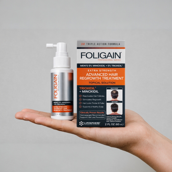 FOLIGAIN Advanced Haarwuchs für Männer Minoxidil 5 % + Trioxidil 5 %