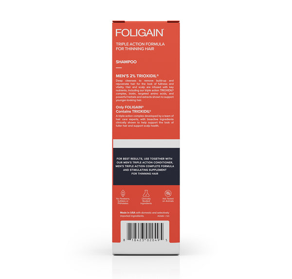 FOLIGAIN Hair Growth Shampoo + Conditioner Kit For Men - FOLIGAIN EUROPE